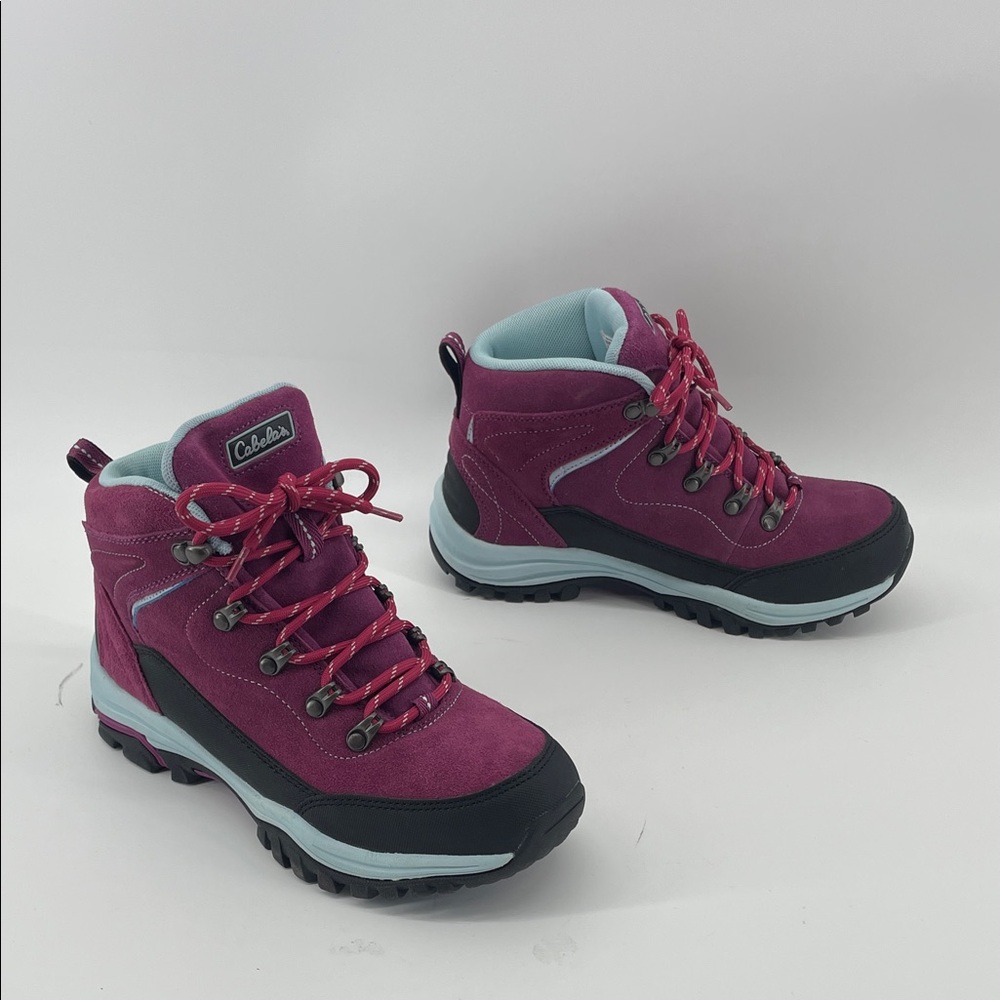 Cabelas Portia II Hiking Boots in Purple 6.5M S32